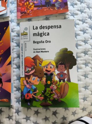 Libros serie "La pandilla de la ardilla".