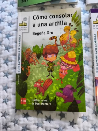Libros serie "La pandilla de la ardilla".