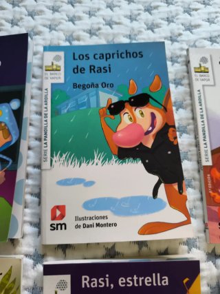 Libros serie "La pandilla de la ardilla".