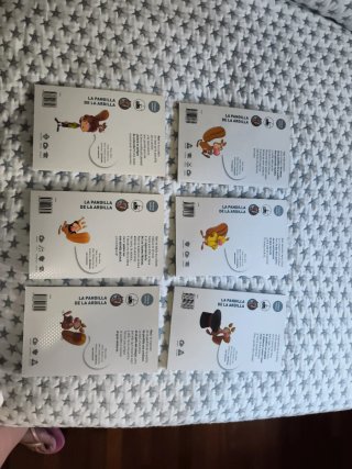 Libros serie "La pandilla de la ardilla".