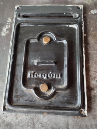 Tiro cocina leña hierro fundido