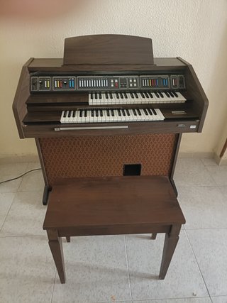 Órgano Electrónico Baldwin Doble Teclado Como nuev