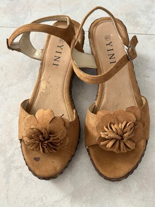 Lote 4 pares sandalias mujer