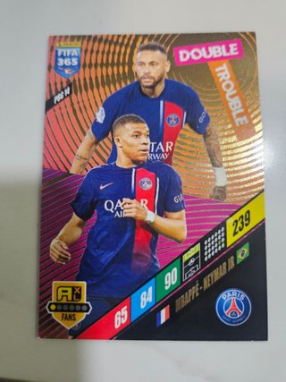 Panini FIFA 365 Mbappé & Neymar Jr. Doble