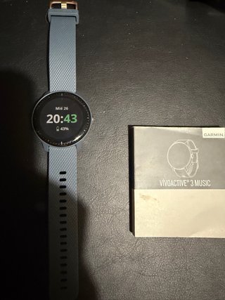 Reloj Garmin Vivoactive 3 MUSIC GPS Negro/Gris
