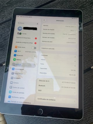 iPad 9 para piezas