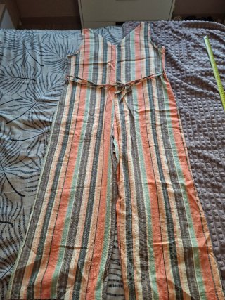 Mono tobillero de rayas para chica