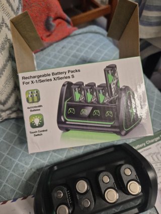 Cargador Baterías Recargables Xbox Series X/S