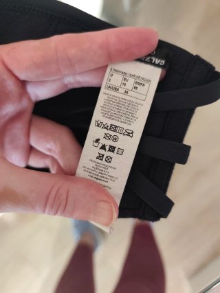 Bikini sexy Calzedonia Negro Talla S