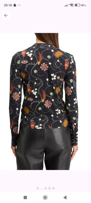 Top Scotch & Soda estampado multicolor