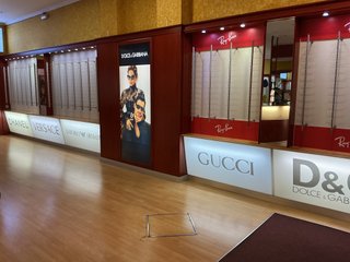 Barras expositoras para gafas con cierre antirrobo