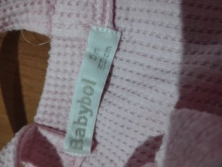 Peto rosa bebé T.0-1