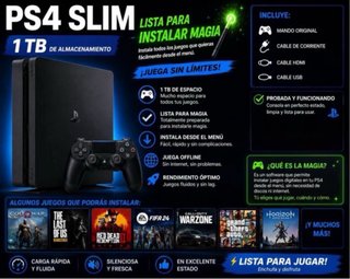 Consola PS4 Slim 1TB 12.50