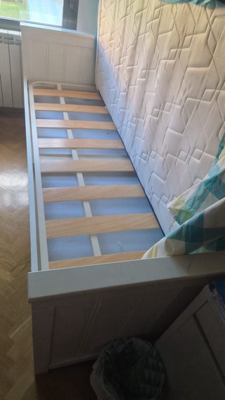 Cama nido 90x190 madera pino blanca