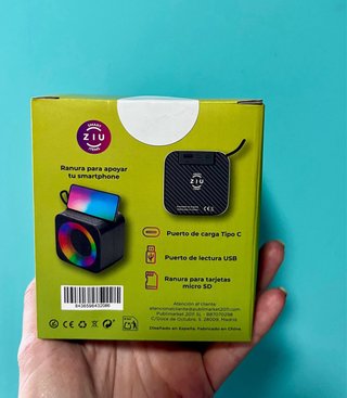 Altavoz portátil Ziu Z-Cube 5W
