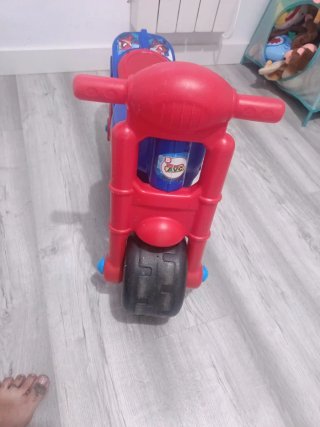 Moto de juguete Spiderman