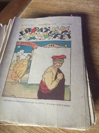 Lote 51 revistas En Patufet antiguas original 1920