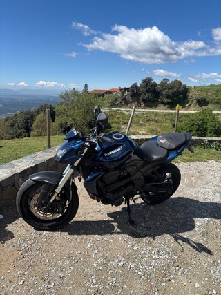 Kawasaki Z750 Naked Azul/Negro