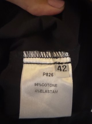 Pantaloni Flavio Castellani Cotone Nero