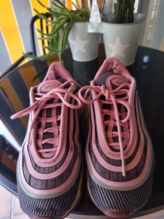 Nike Air Max 97 Talla 38 Gris y Rosa