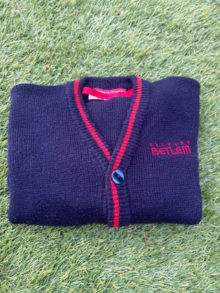 Chaqueta Punto Escoles Betlem Azul Marino