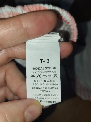 2 Conjuntos niña T.1 y T.3