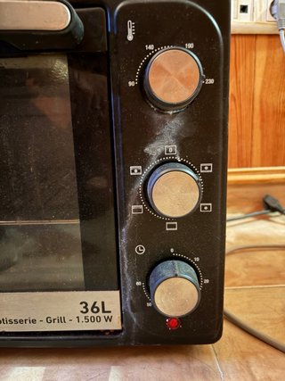 Horno Eléctrico Jata 36L 1500W