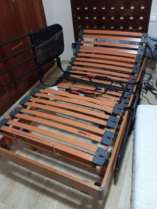 Cama articulada Ergo Pro madera y metal