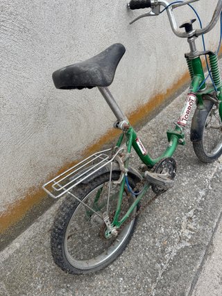 Bicicleta Torrot Plegable Verde