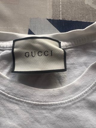 Camiseta Gucci Oso Dibujo Talla L