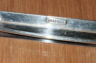 Aguja de corbata plata ley maciza y lapislázuli