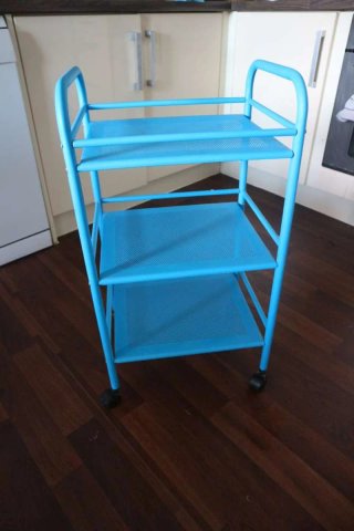Carrito o Camarera Draggan IKEA azul