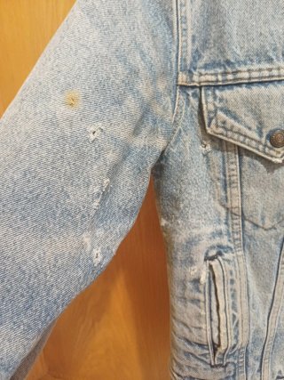 Cazadora Levi's vintage con forro sherpa
