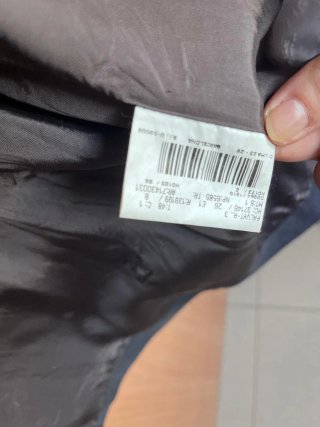 Chaqueta Burberry's Mujer Negra