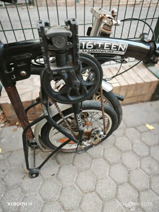 Bicicleta plegable 16 Aluminio