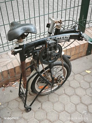 Bicicleta plegable 16 Aluminio