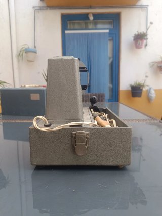 Proyector Diapositivas Años 70 Beige/Gris