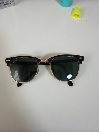 Gafas de sol Ray-Ban Clubmaster Marrón/Dorado