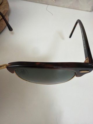 Gafas de sol Ray-Ban Clubmaster Marrón/Dorado