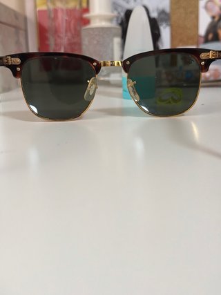 Gafas de sol Ray-Ban Clubmaster Marrón/Dorado