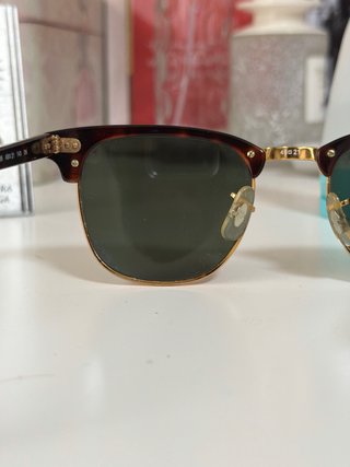 Gafas de sol Ray-Ban Clubmaster Marrón/Dorado