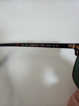 Gafas de sol Ray-Ban Clubmaster Marrón/Dorado