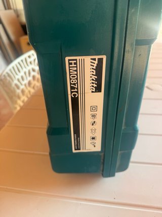 Maletín Makita, martillo