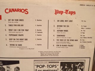 Vinilo LP Canarios y Pop-Tops: Lo mejor del clan