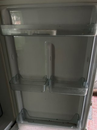 Nevera Samsung Blanca y lavadora indesit