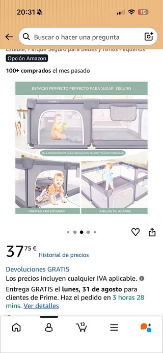 Parque infantil HuBorns
