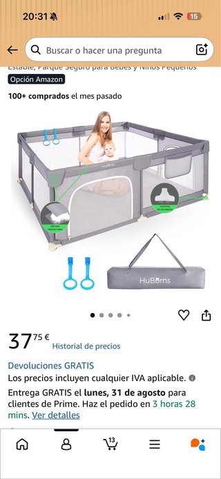 Parque infantil HuBorns