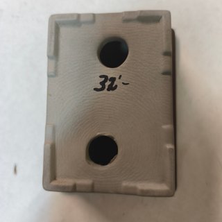 Maceta Bonsái Rectangular Cerámica Marrón
