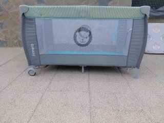 Cuna de viaje Lionelo 120x60, cuna/parque infantil