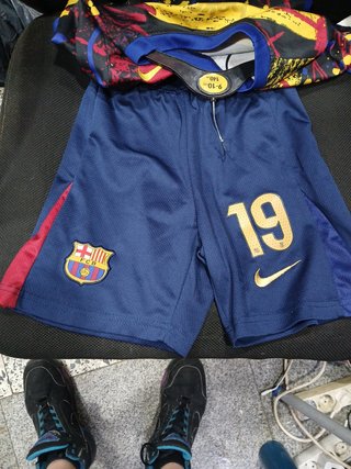 Equipación Nike FCB niño Talla S